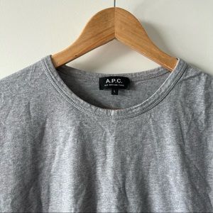 A.P.C. Basic grey T-shirt